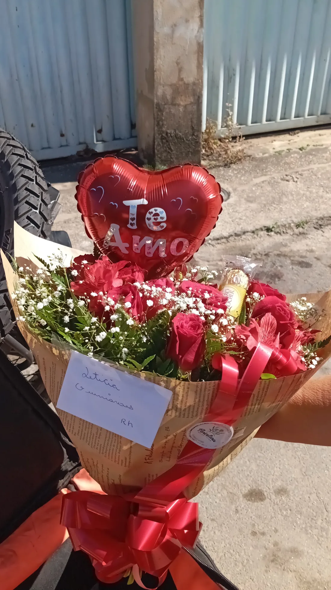 Entrega especial de flores